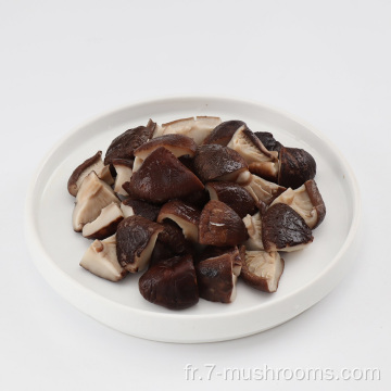 Tranches de champignons Shiitake congelés de qualité supérieure
